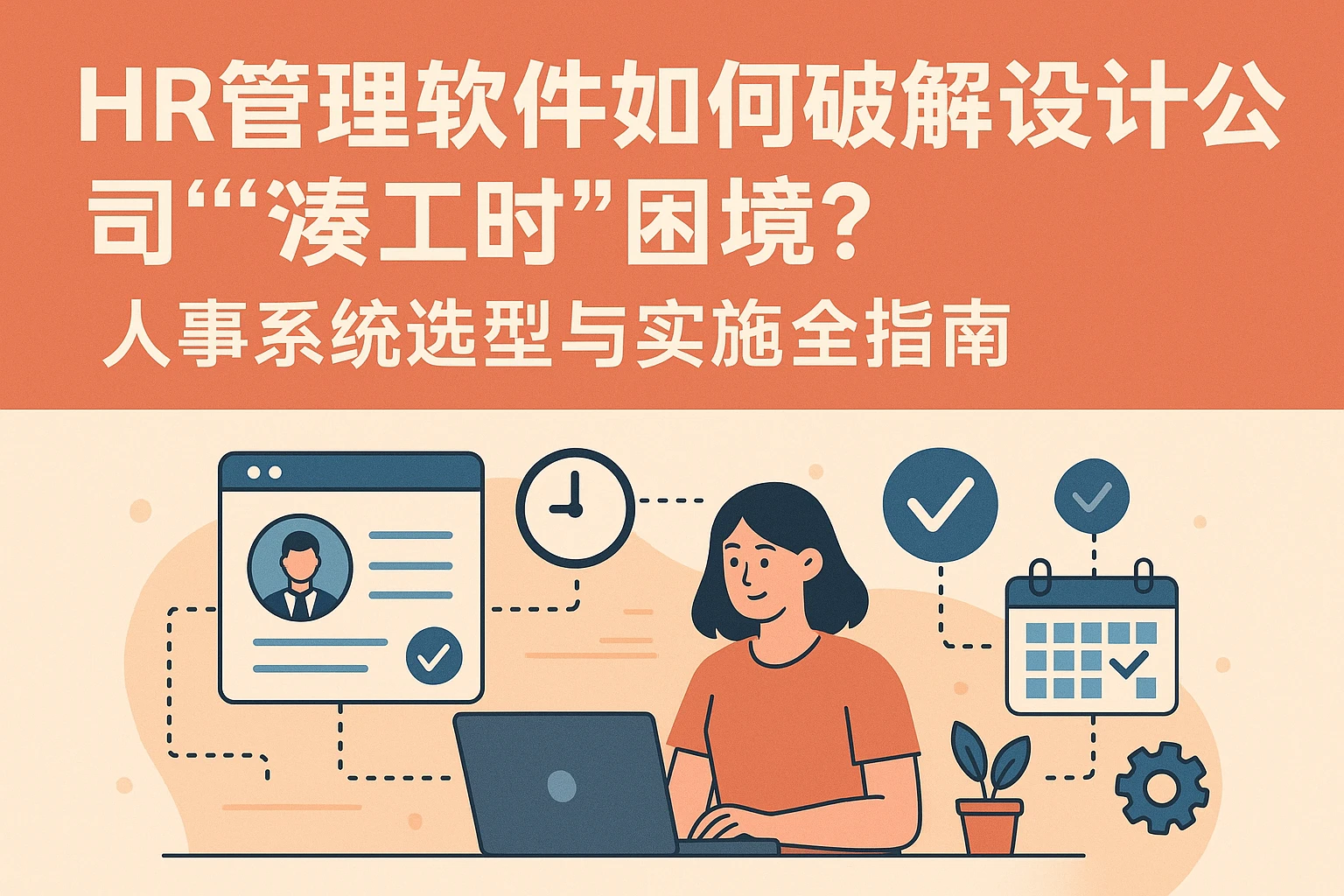 HR管理软件如何破解设计公司“凑工时”困境？人事系统选型与实施全指南