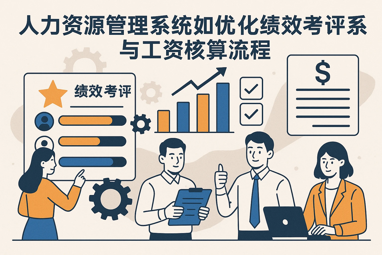 人力资源管理系统如何优化绩效考评系统与工资核算流程