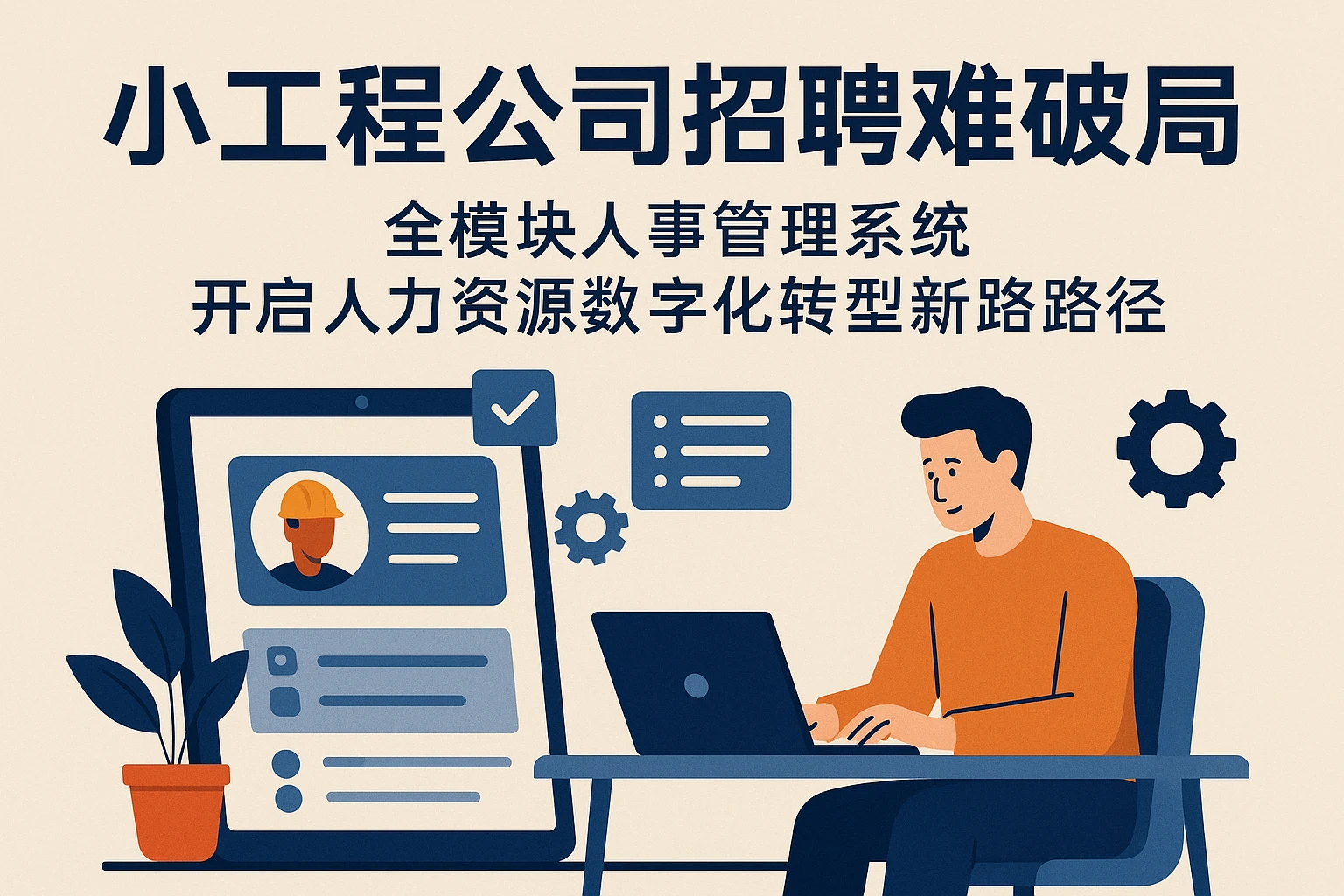 小工程公司招聘难破局:全模块人事管理系统开启人力资源数字化转型新路径