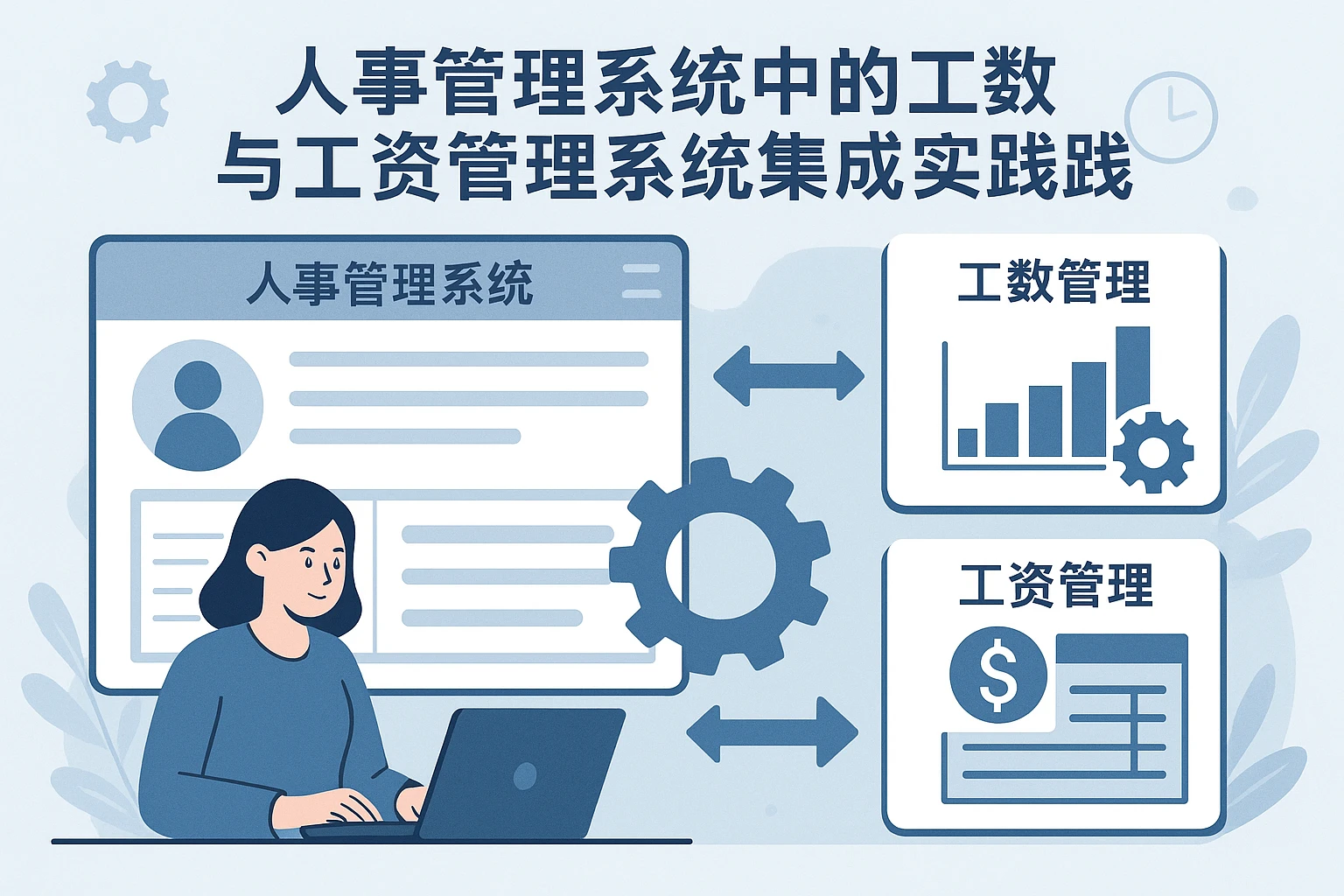 人事管理系统中的工数管理与工资管理系统集成实践