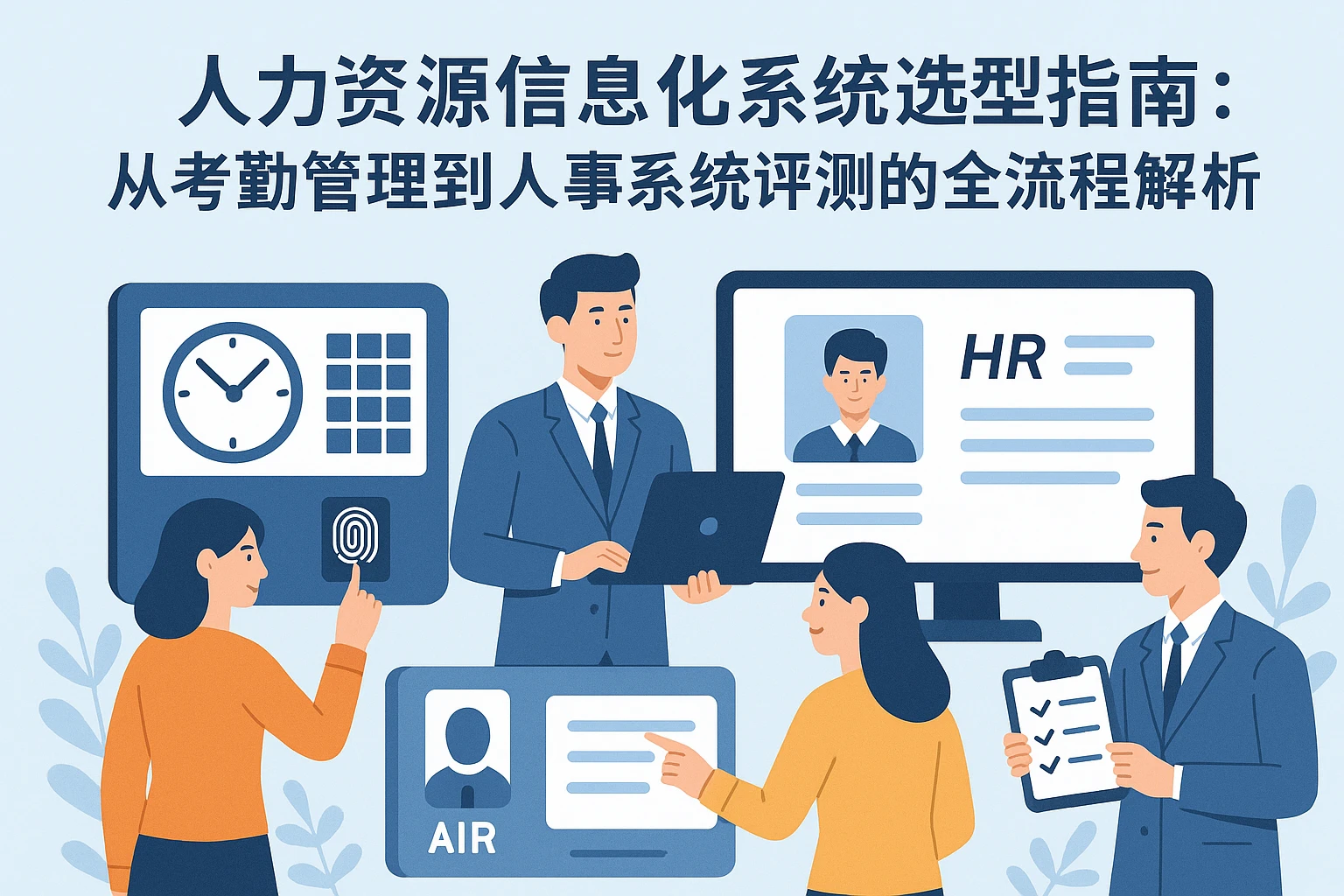 人力资源信息化系统选型指南:从考勤管理到人事系统评测的全流程解析