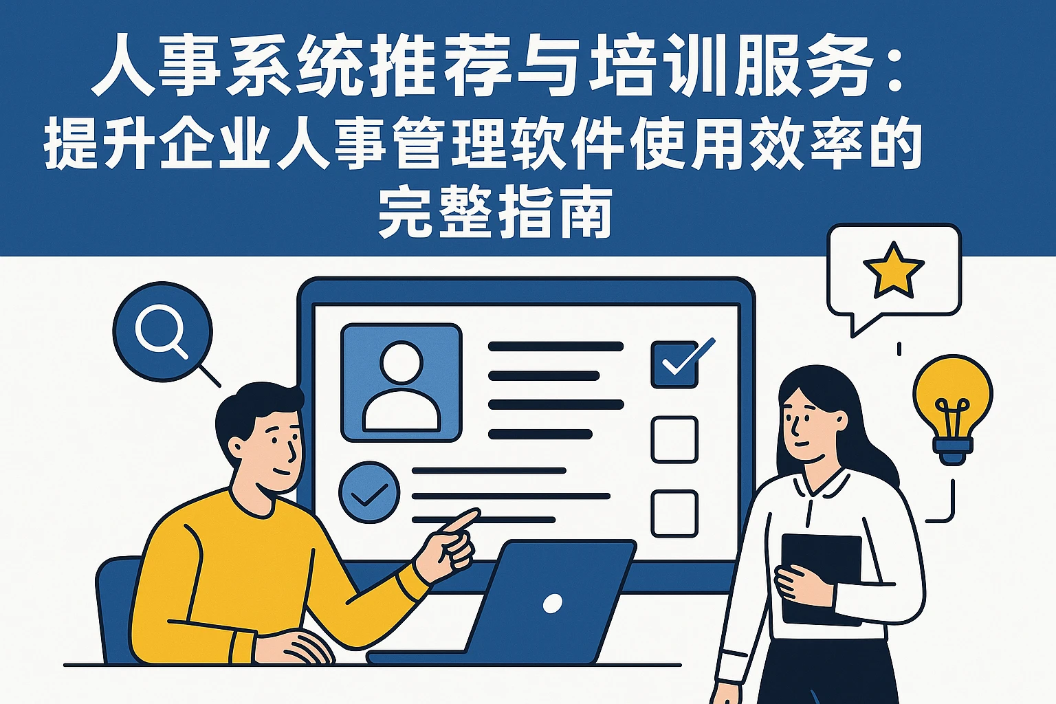 人事系统推荐与培训服务：提升企业人事管理软件使用效率的完整指南
