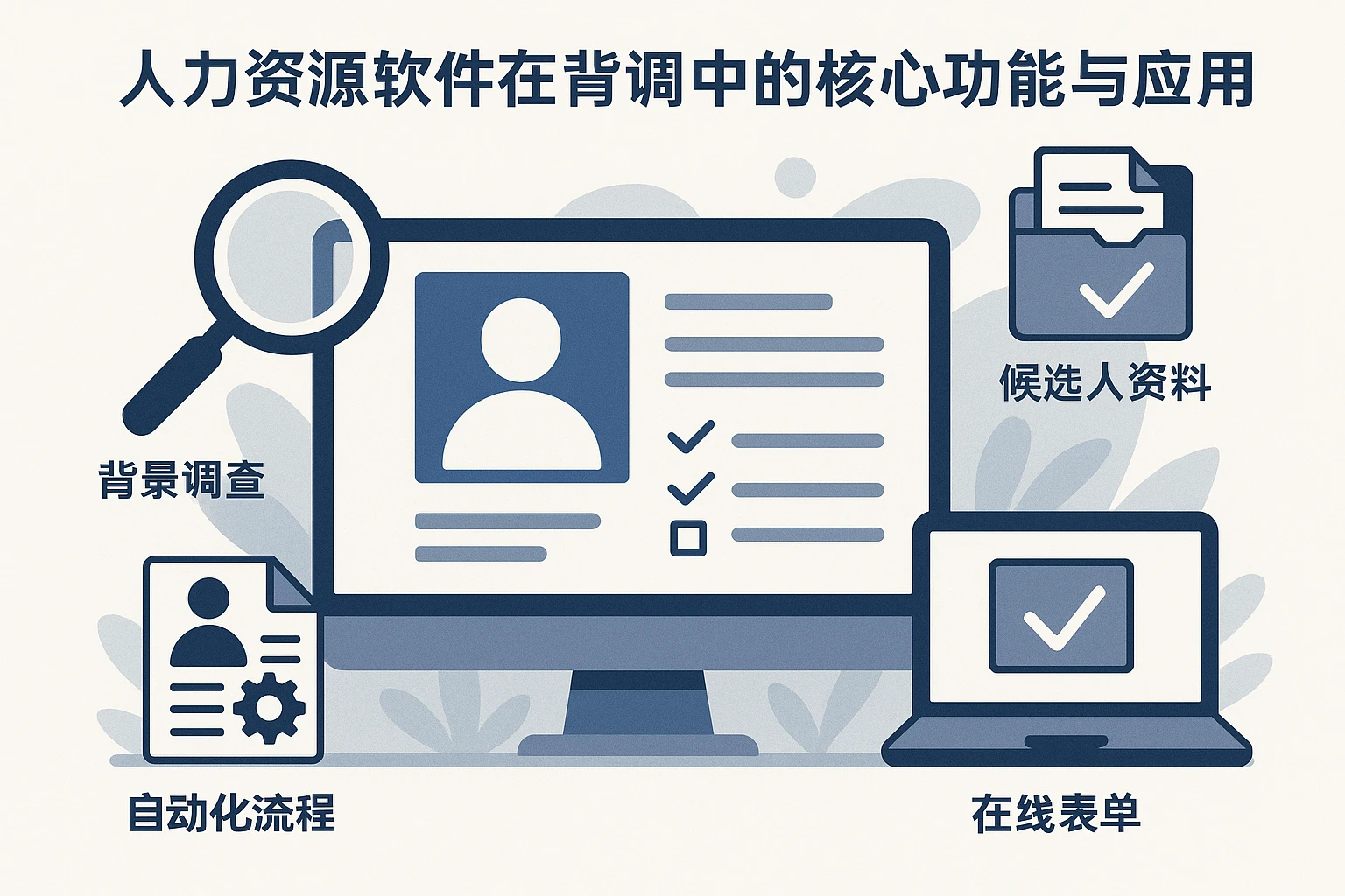 人力资源软件在背调中的核心功能与应用