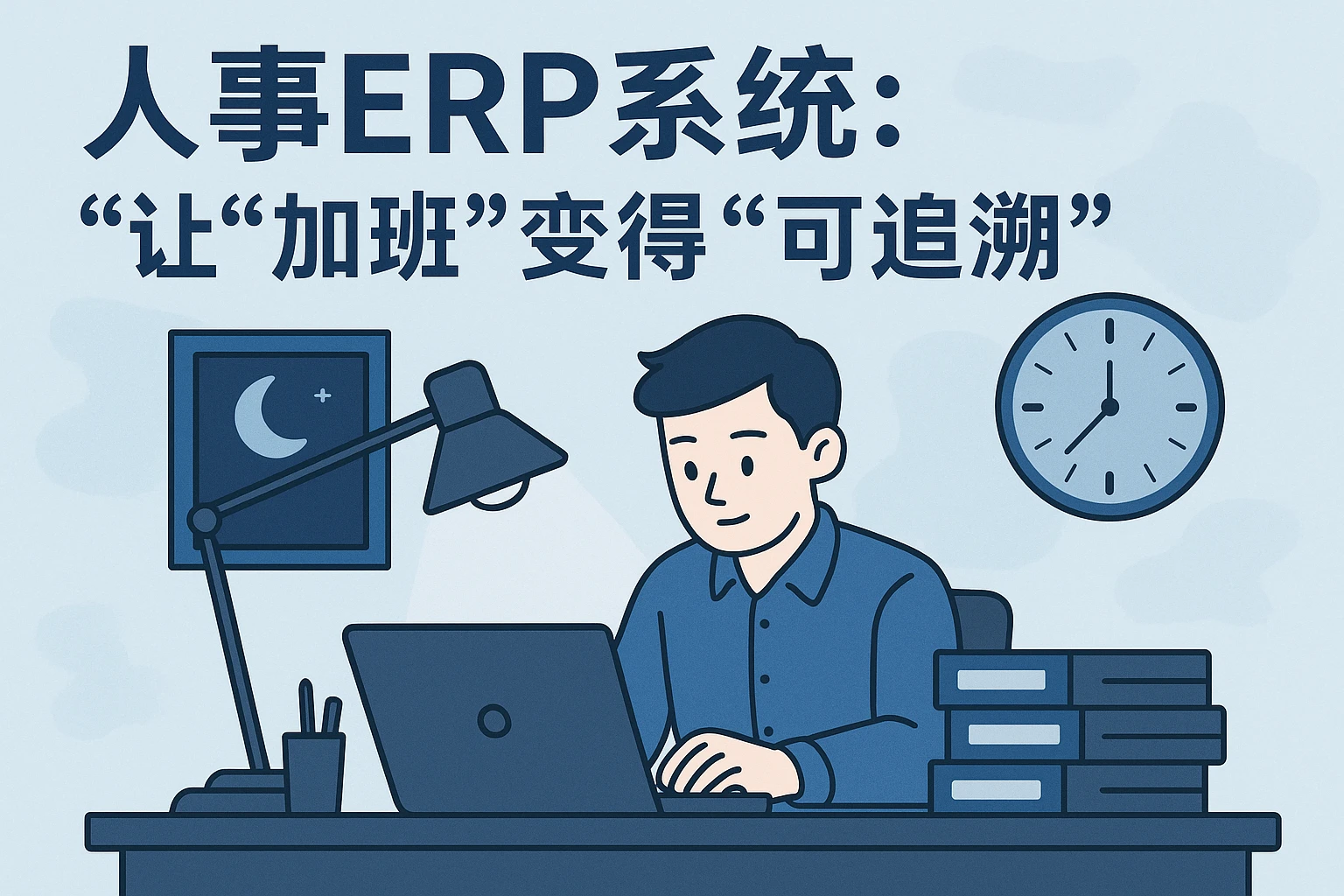 1. 人事ERP系统：让“加班”变得“可追溯”