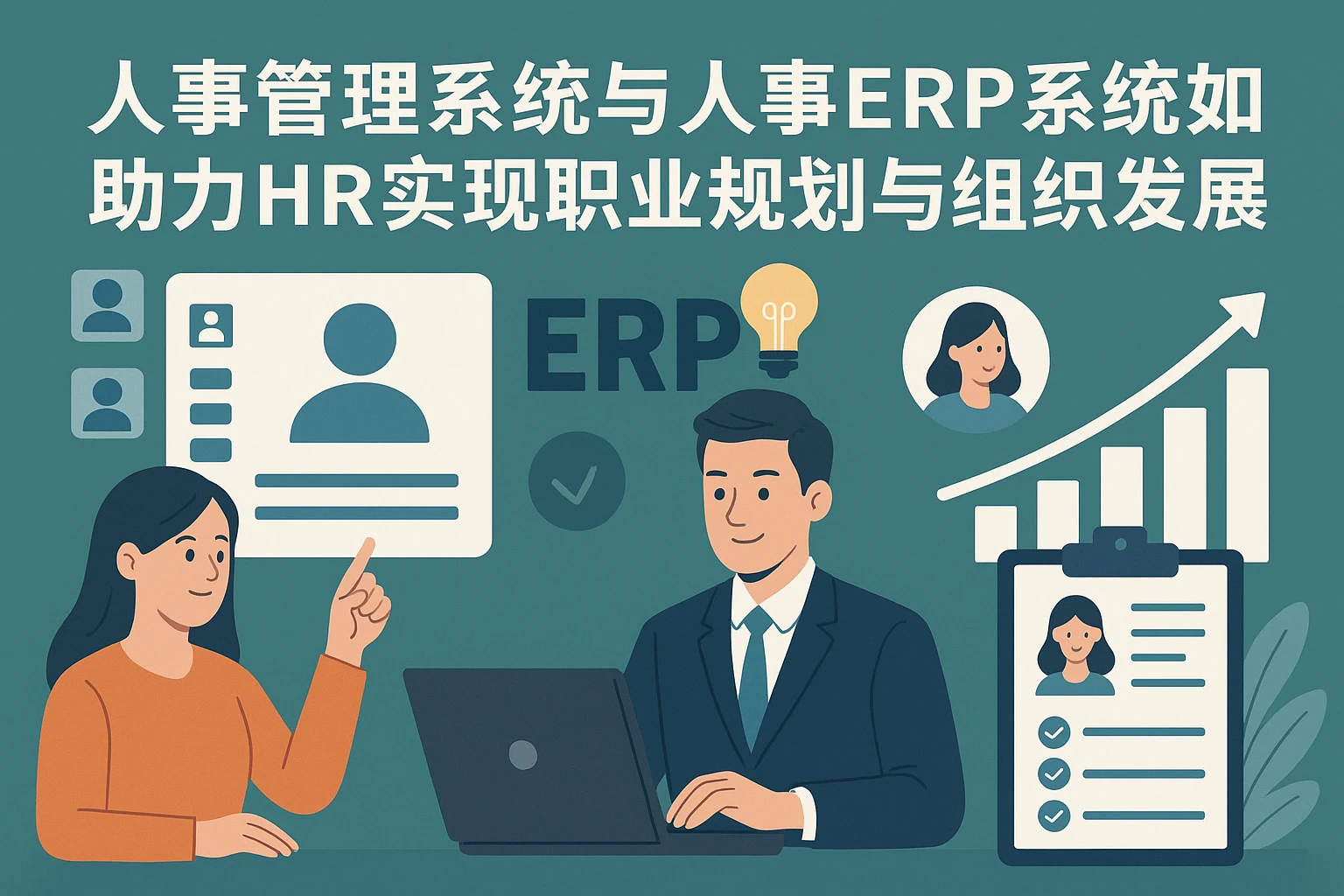 人事管理系统与人事ERP系统如何助力HR实现职业规划与组织发展