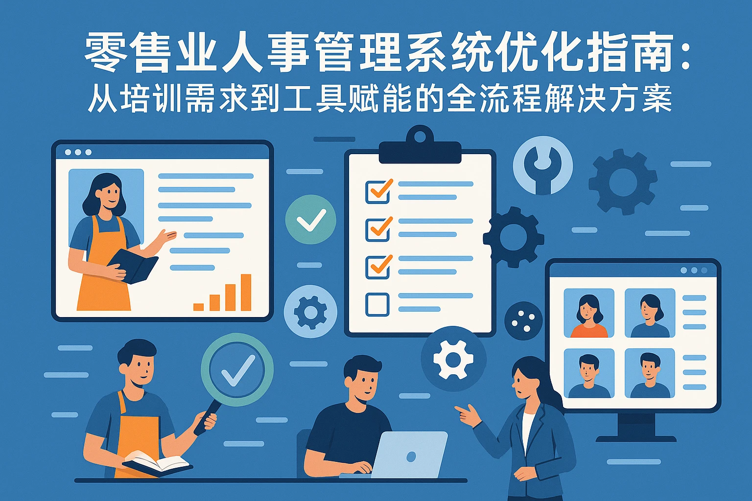 零售业人事管理系统优化指南:从培训需求到工具赋能的全流程解决方案