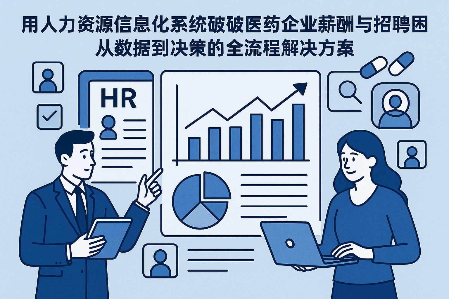 用人力资源信息化系统破解医药企业薪酬与招聘困局：从数据到决策的全流程解决方案
