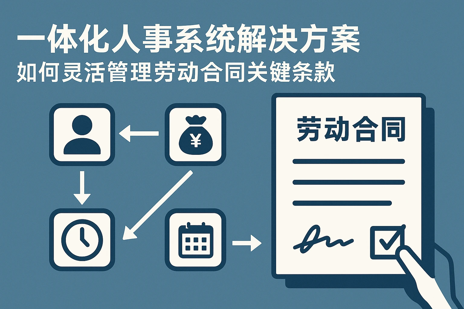一体化人事系统解决方案:如何灵活管理劳动合同关键条款