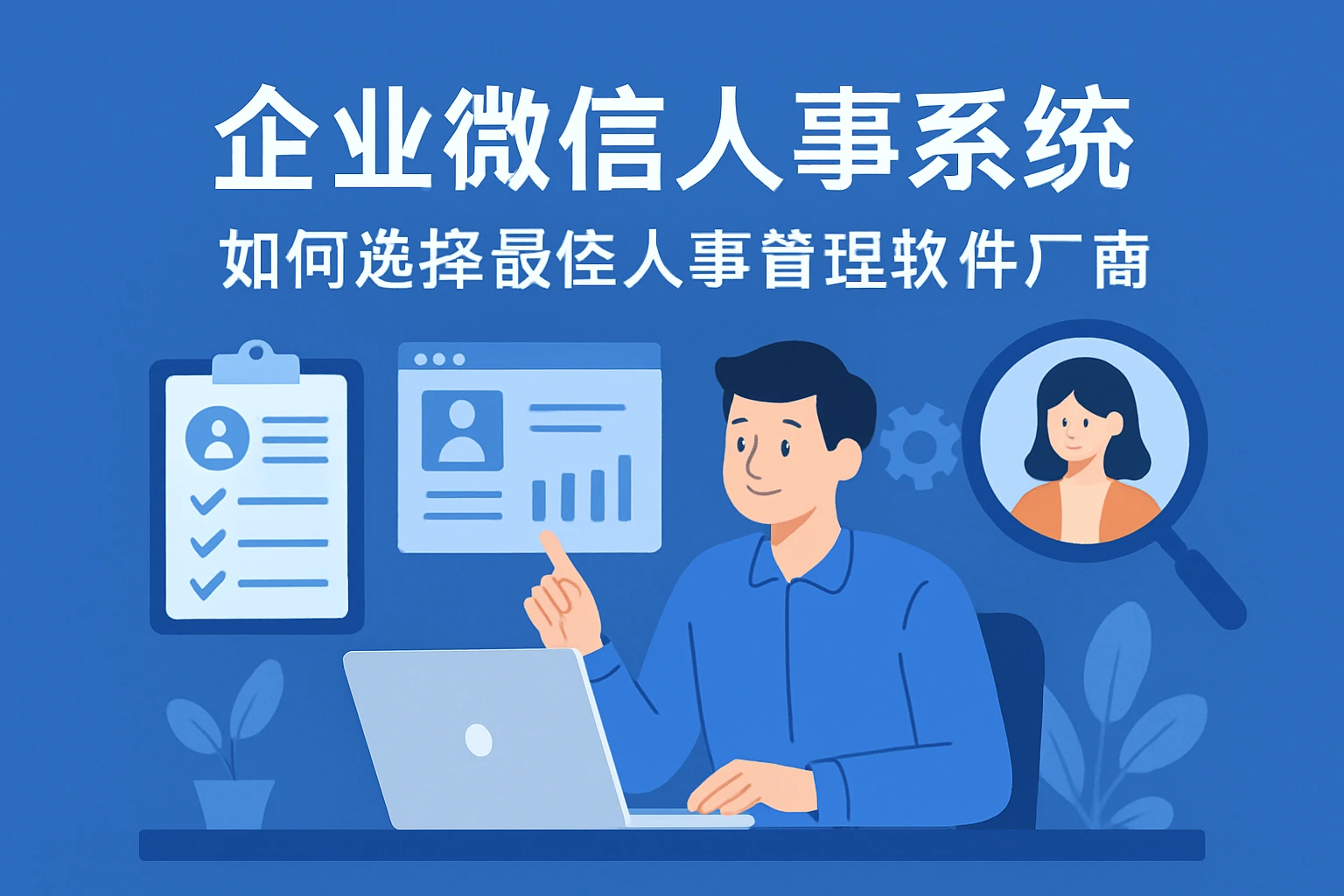 企业微信人事系统：如何选择最佳人事管理软件厂商