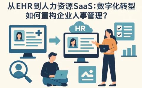 从EHR到人力资源SaaS：数字化转型如何重构企业人事管理？
