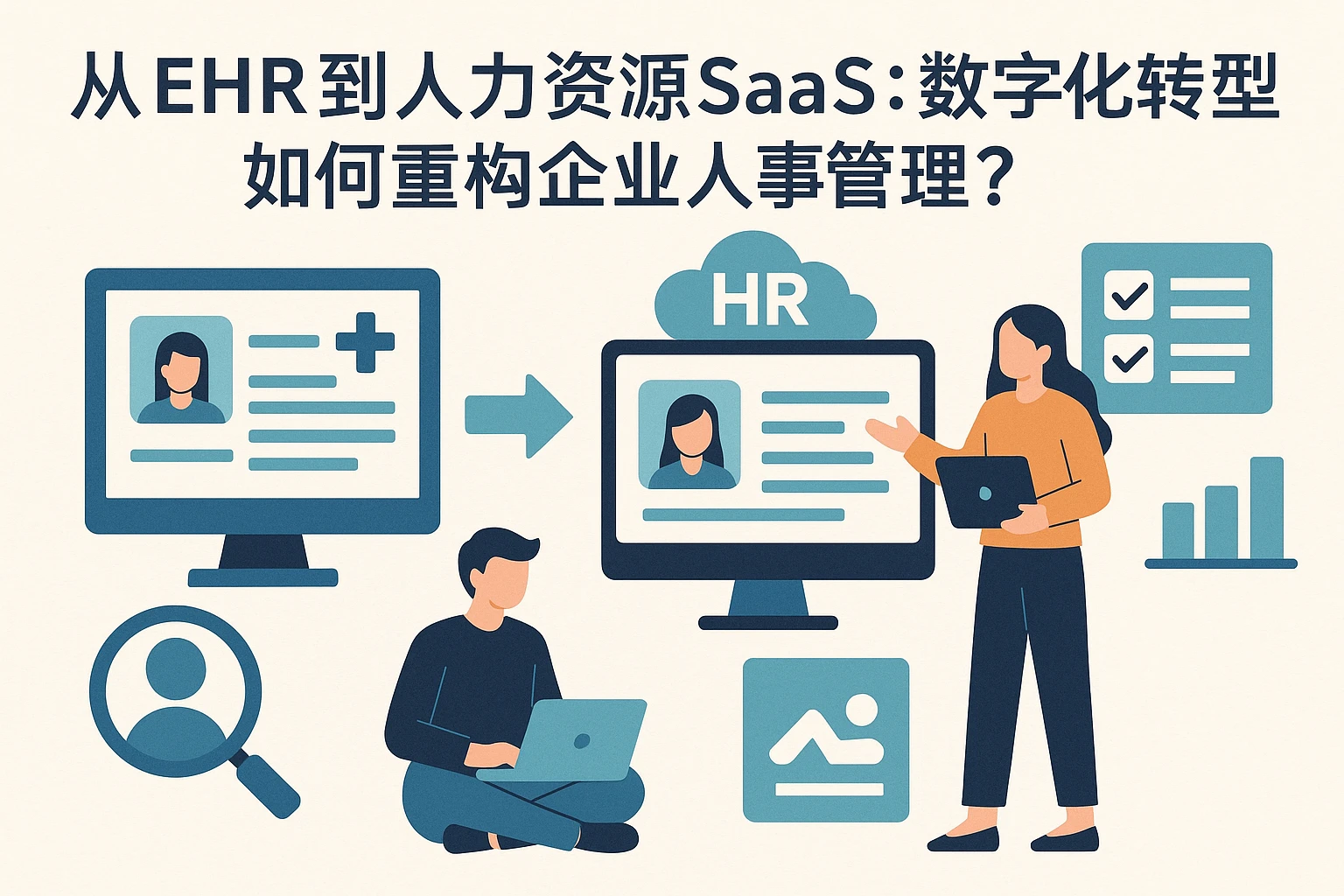 从EHR到人力资源SaaS：数字化转型如何重构企业人事管理？