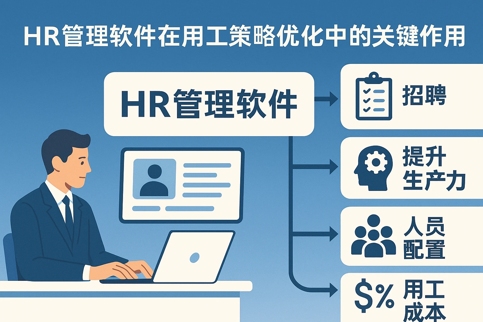 HR管理软件在用工策略优化中的关键作用
