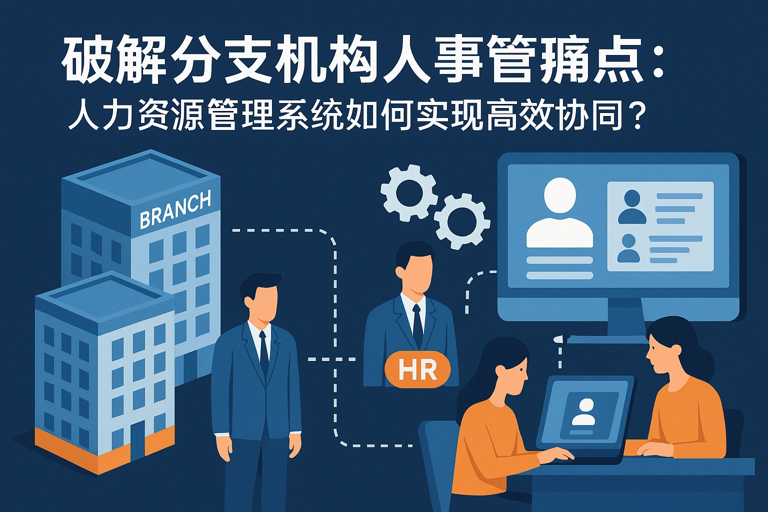 破解分支机构人事管理痛点：人力资源管理系统如何实现高效协同？