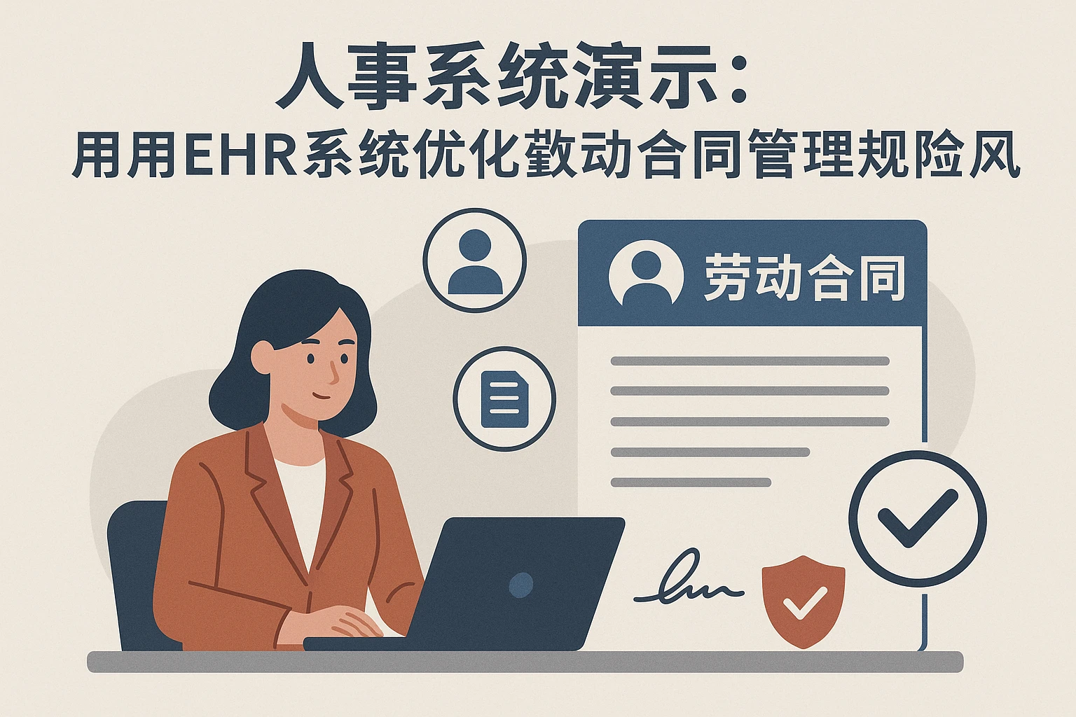 人事系统演示:运用EHR系统优化劳动合同管理,规避用工风险