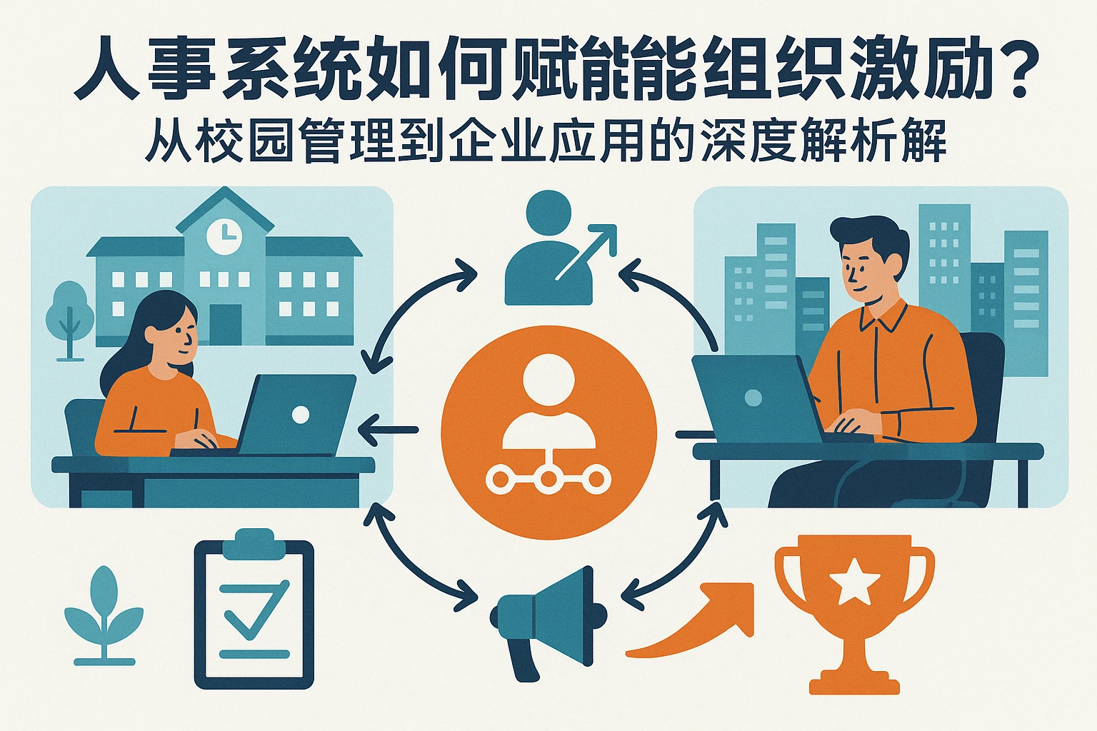 人事系统如何赋能组织激励？从校园管理到企业应用的深度解析