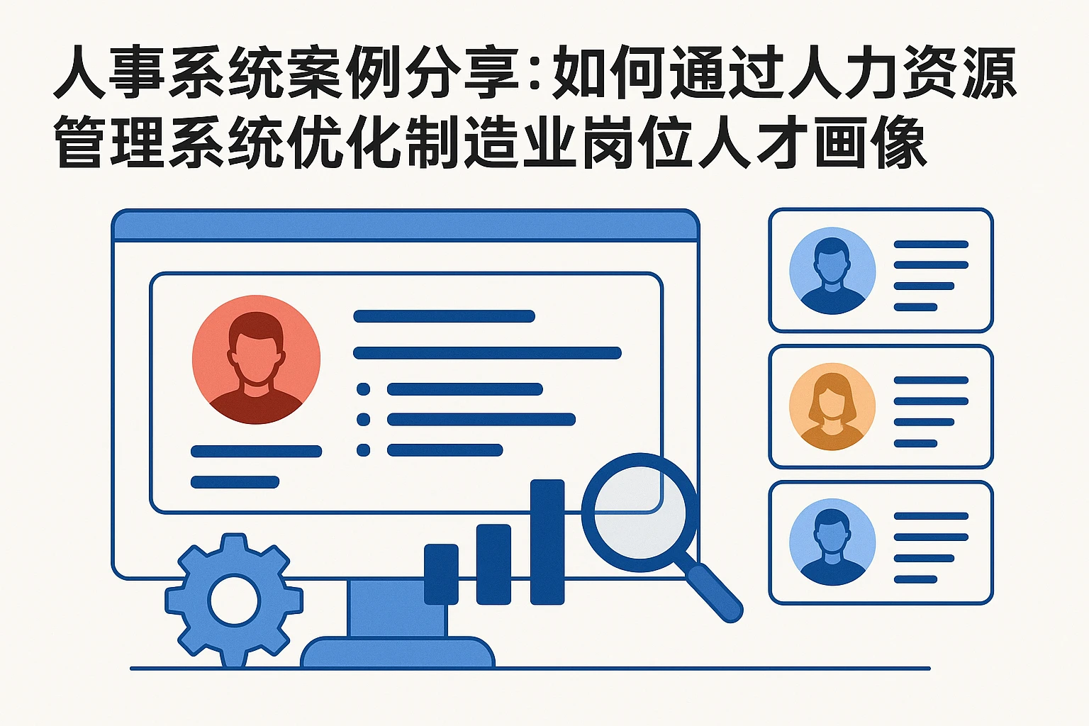 人事系统案例分享：如何通过人力资源管理系统优化制造业岗位人才画像