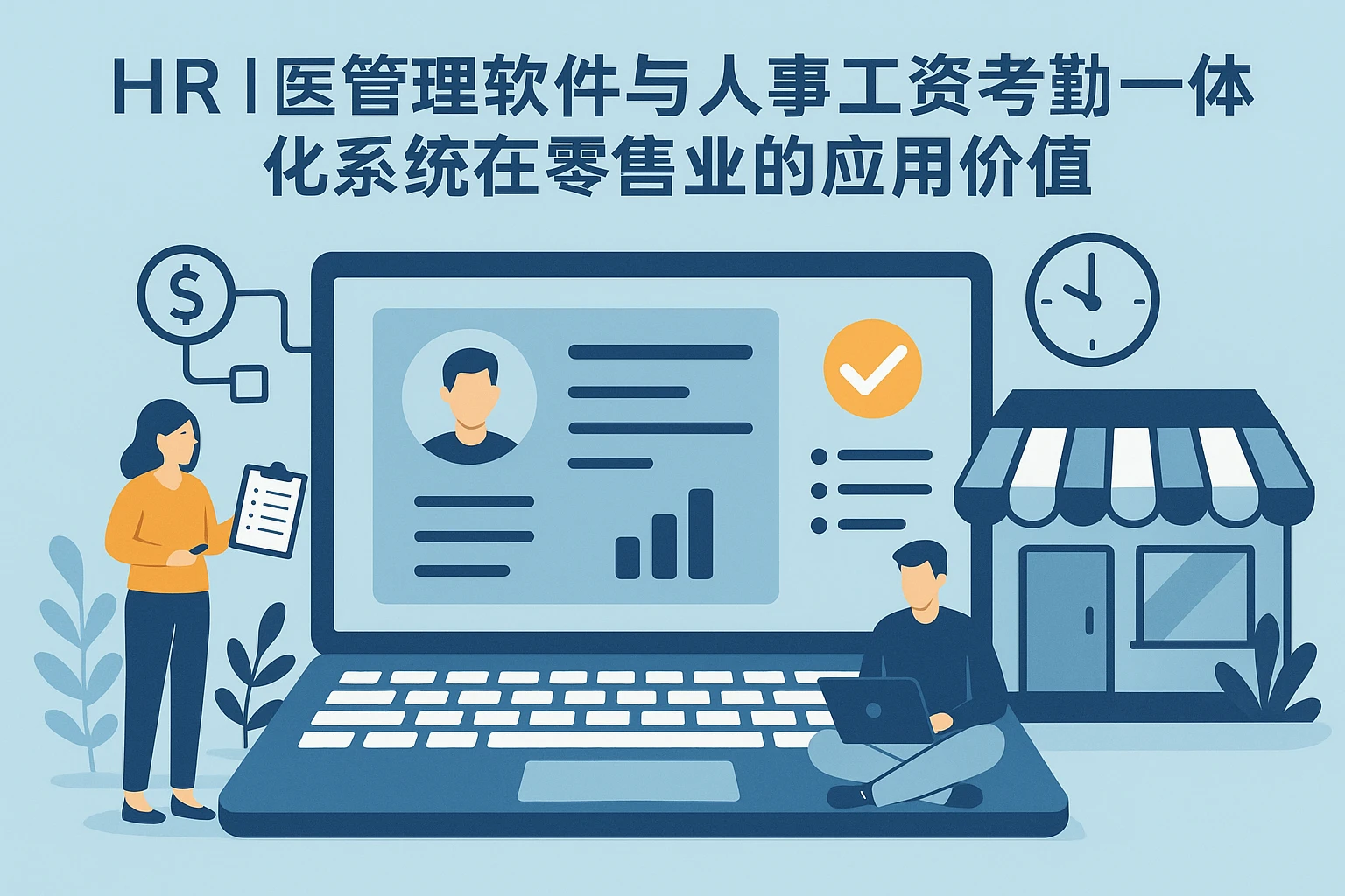 HR管理软件与人事工资考勤一体化系统在零售业的应用价值
