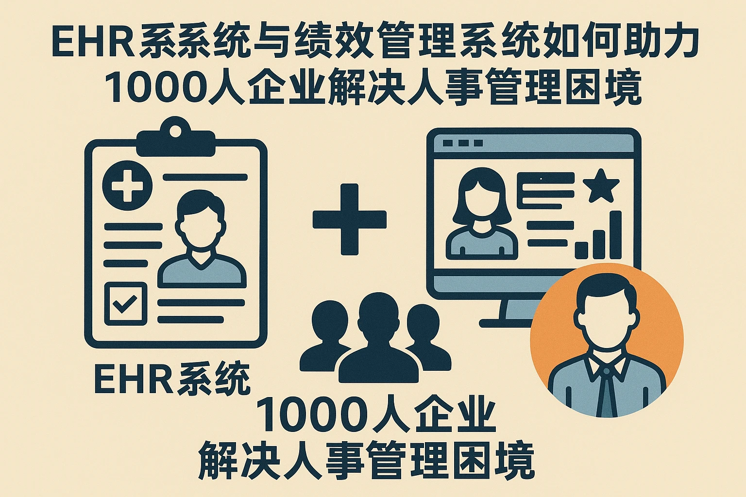 EHR系统与绩效管理系统如何助力1000人企业解决人事管理困境