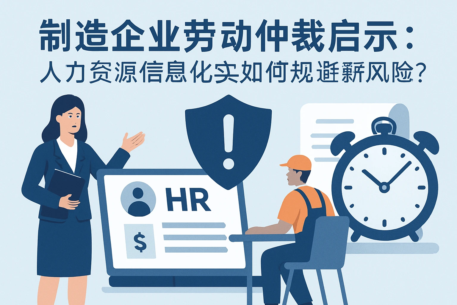 制造企业劳动仲裁启示:人力资源信息化系统如何规避薪资与加班风险?