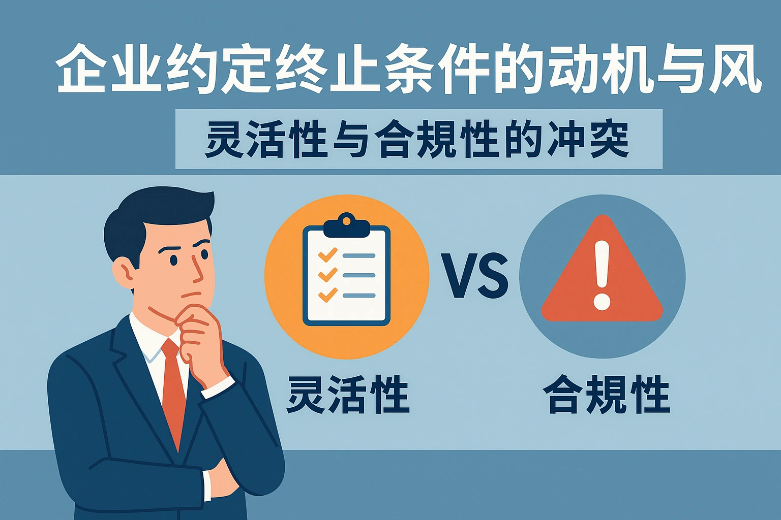 2. 企业约定终止条件的动机与风险：灵活性与合规性的冲突
