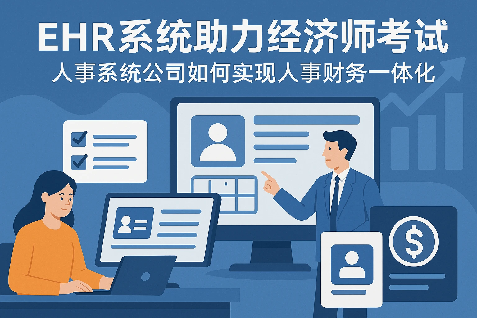 EHR系统助力经济师考试：人事系统公司如何实现人事财务一体化