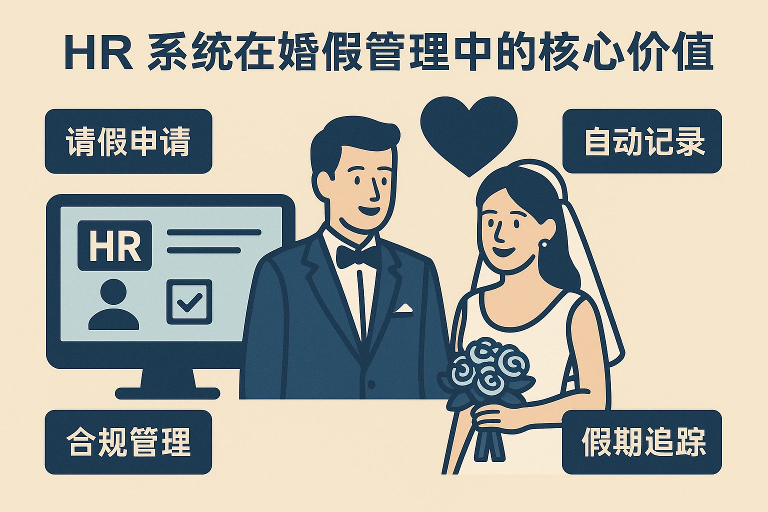 HR系统在婚假管理中的核心价值