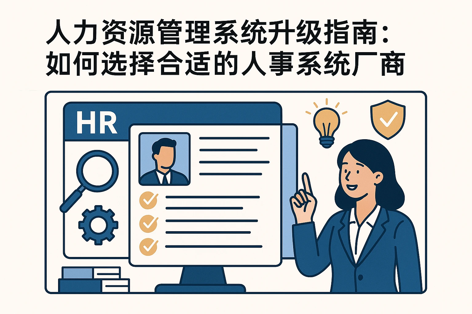 人力资源管理系统升级指南：如何选择合适的人事系统厂商
