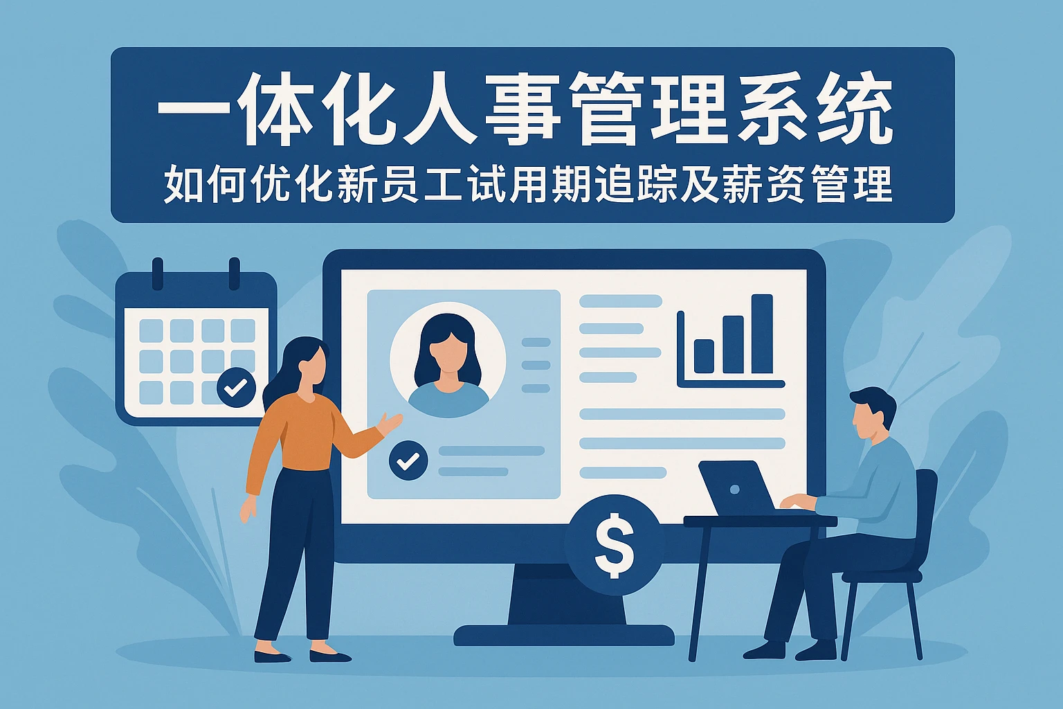一体化人事管理系统如何优化新员工试用期追踪及薪资管理