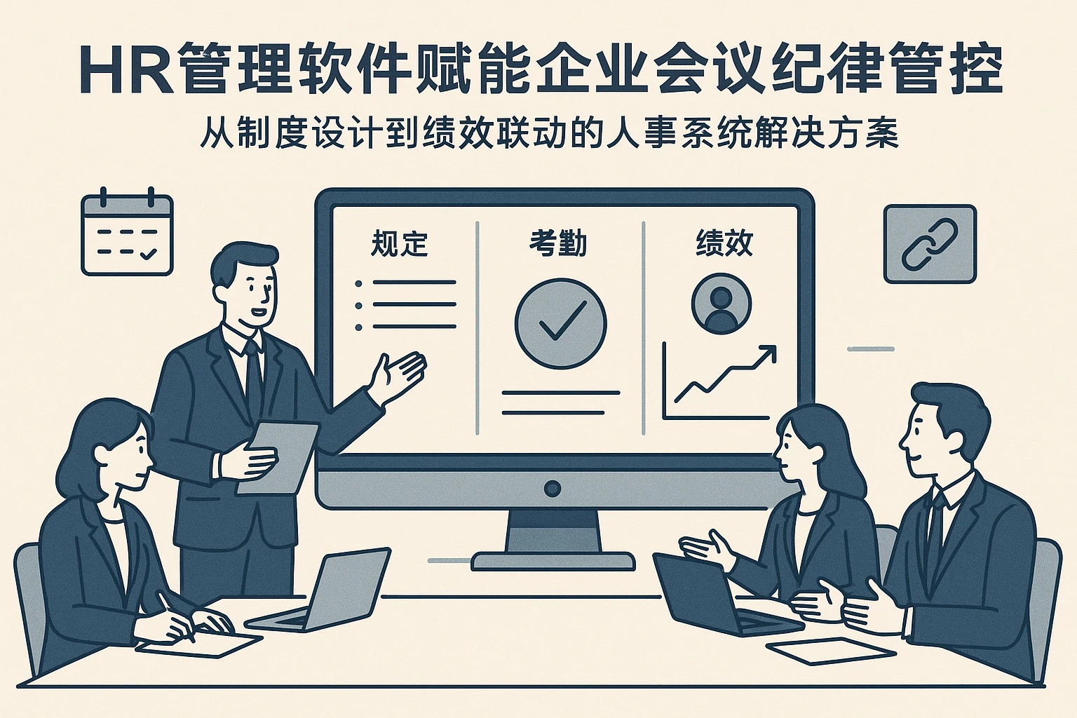 HR管理软件赋能企业会议纪律管控：从制度设计到绩效联动的人事系统解决方案