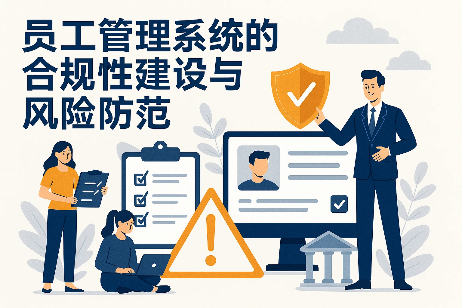 员工管理系统的合规性建设与风险防范