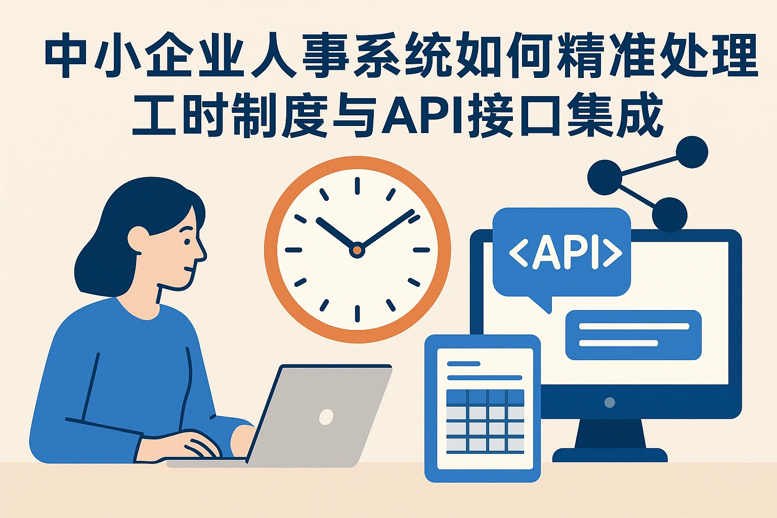 中小企业人事系统如何精准处理工时制度与API接口集成