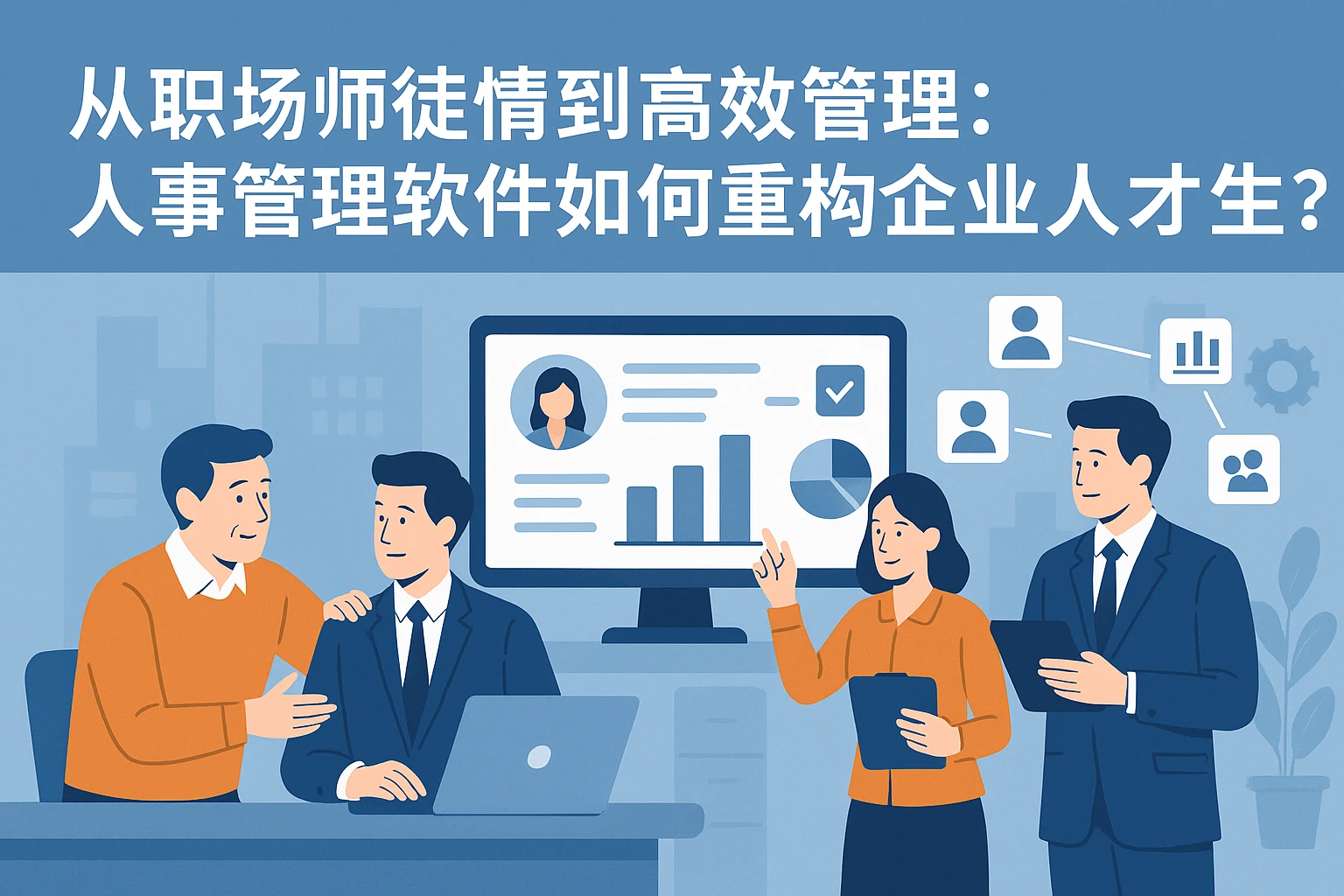 从职场师徒情到高效管理:人事管理软件如何重构企业人才生态?