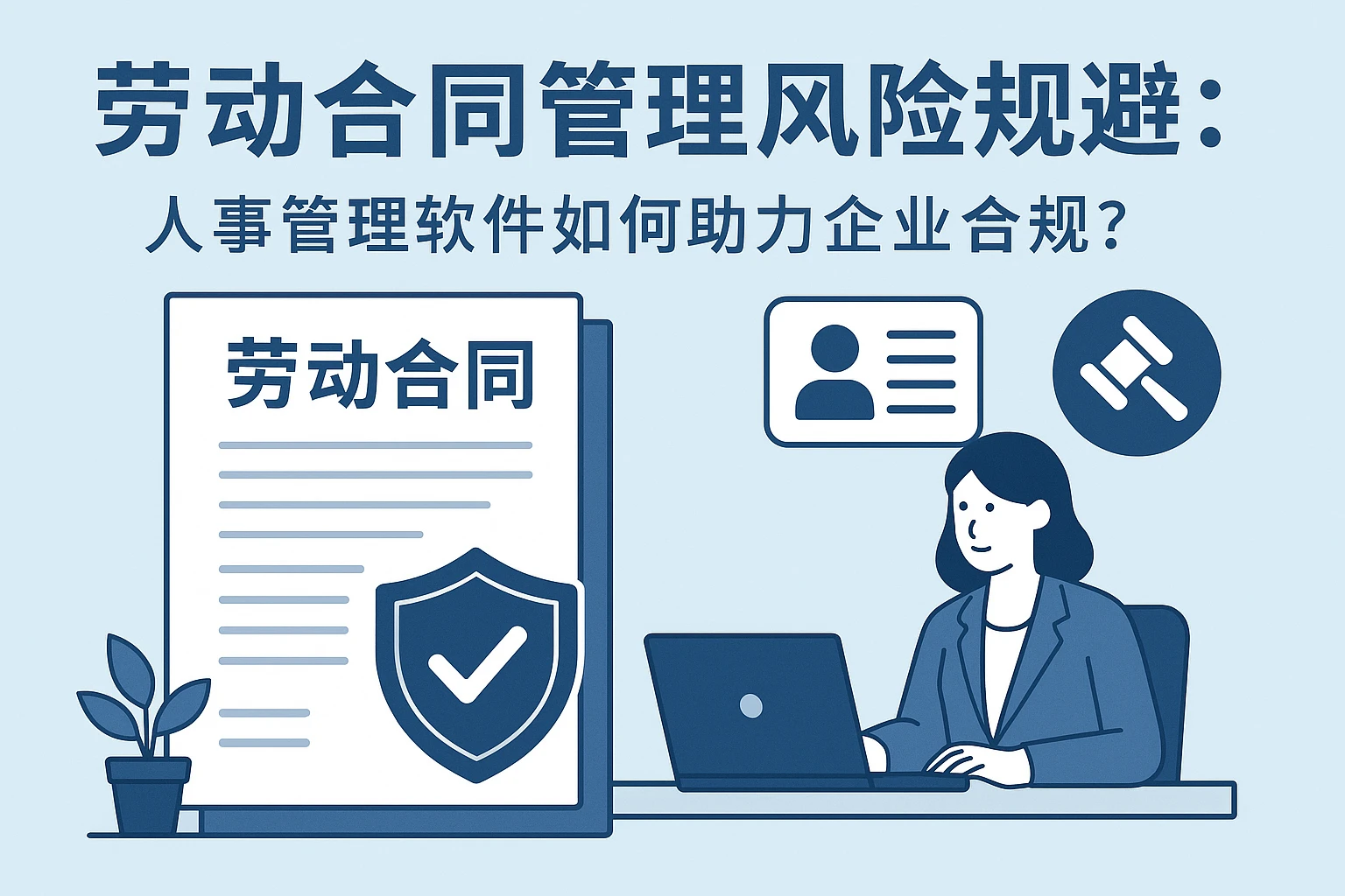 劳动合同管理风险规避：人事管理软件如何助力企业合规？