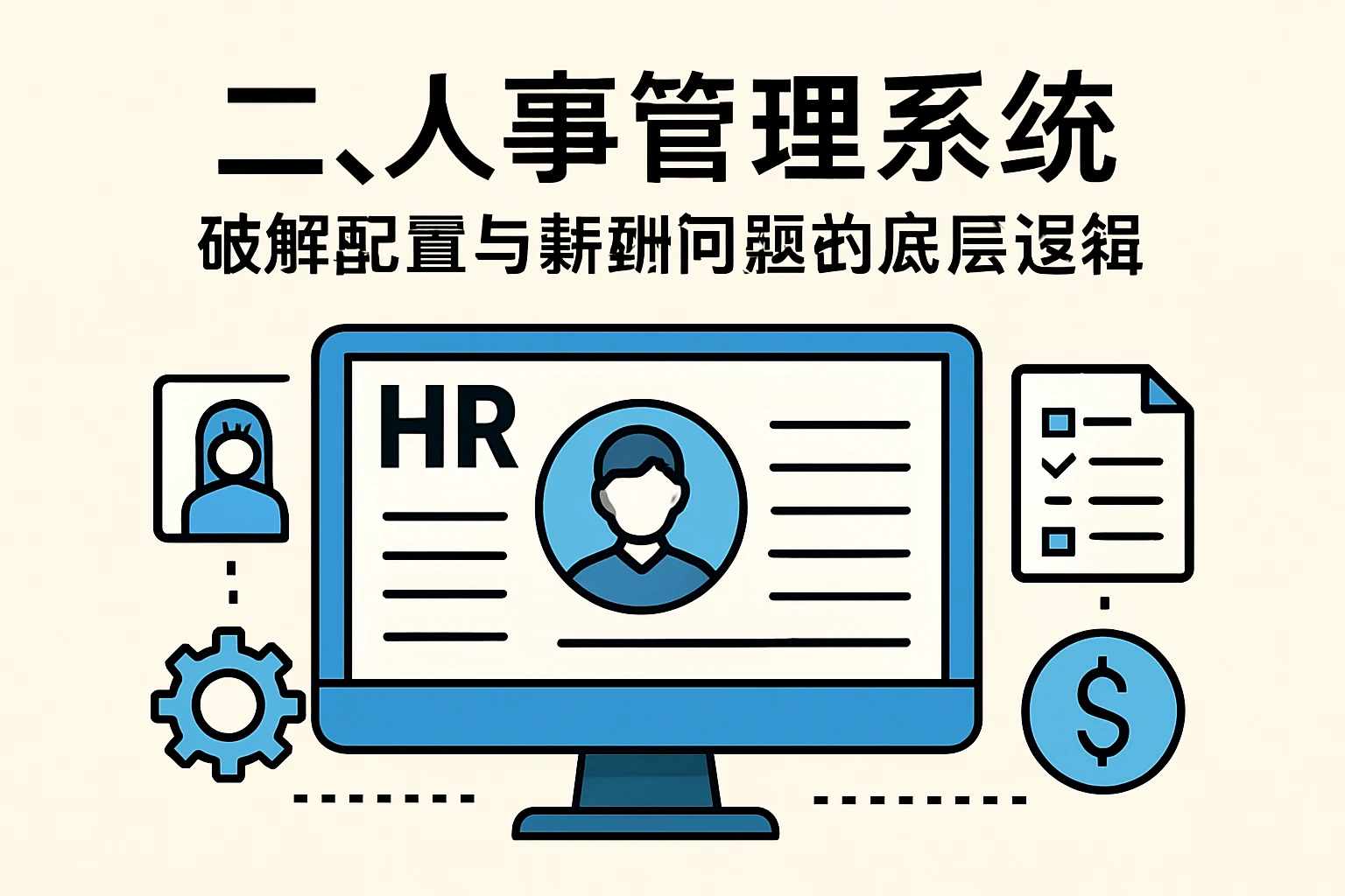 二、人事管理系统:破解配置与薪酬问题的底层逻辑