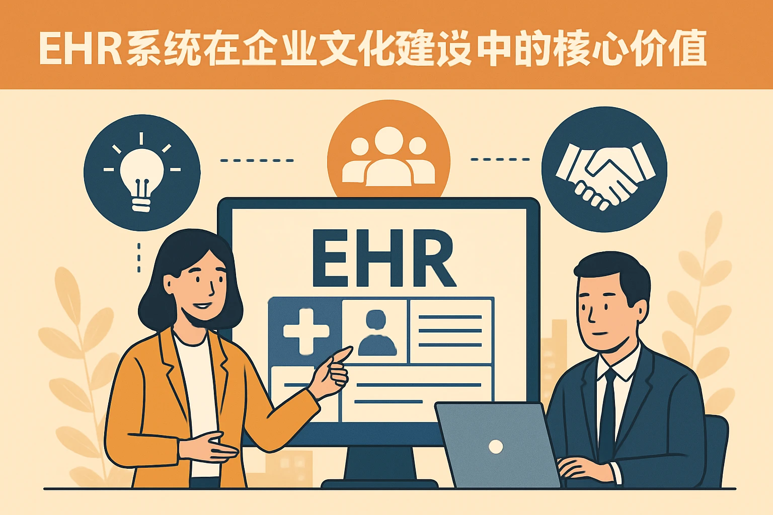EHR系统在企业文化建设中的核心价值