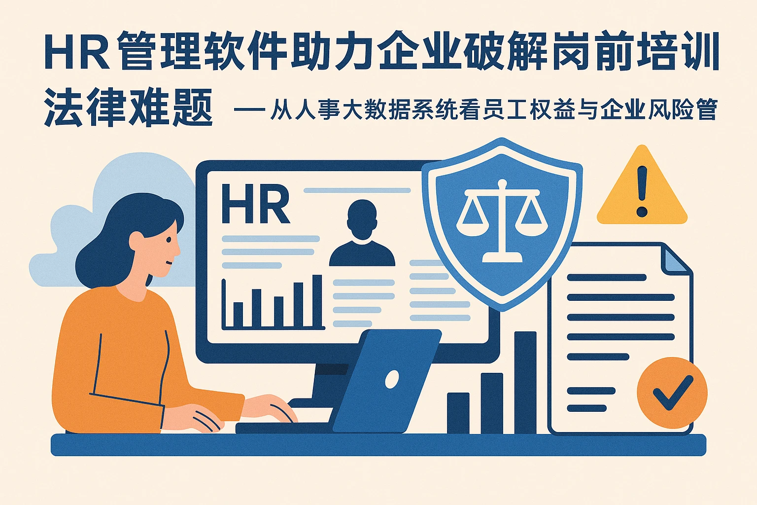 HR管理软件助力企业破解岗前培训法律难题——从人事大数据系统看员工权益与企业风险管控