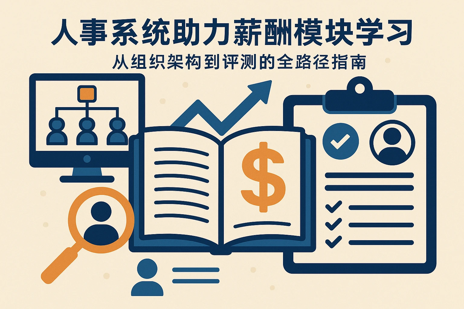 人事系统助力薪酬模块学习:从组织架构到评测的全路径指南