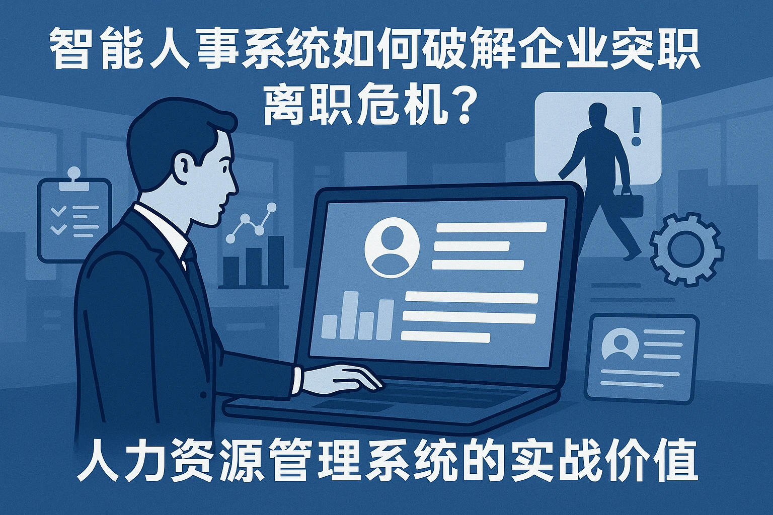 智能人事系统如何破解企业突发离职危机？人力资源管理系统的实战价值