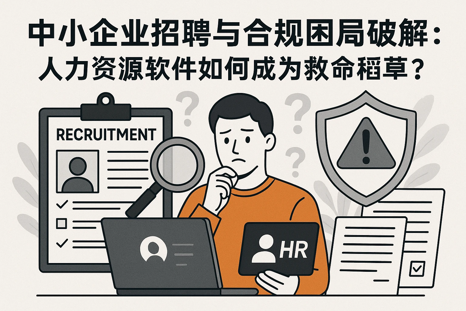 中小企业招聘与合规困局破解：人力资源软件如何成为救命稻草？