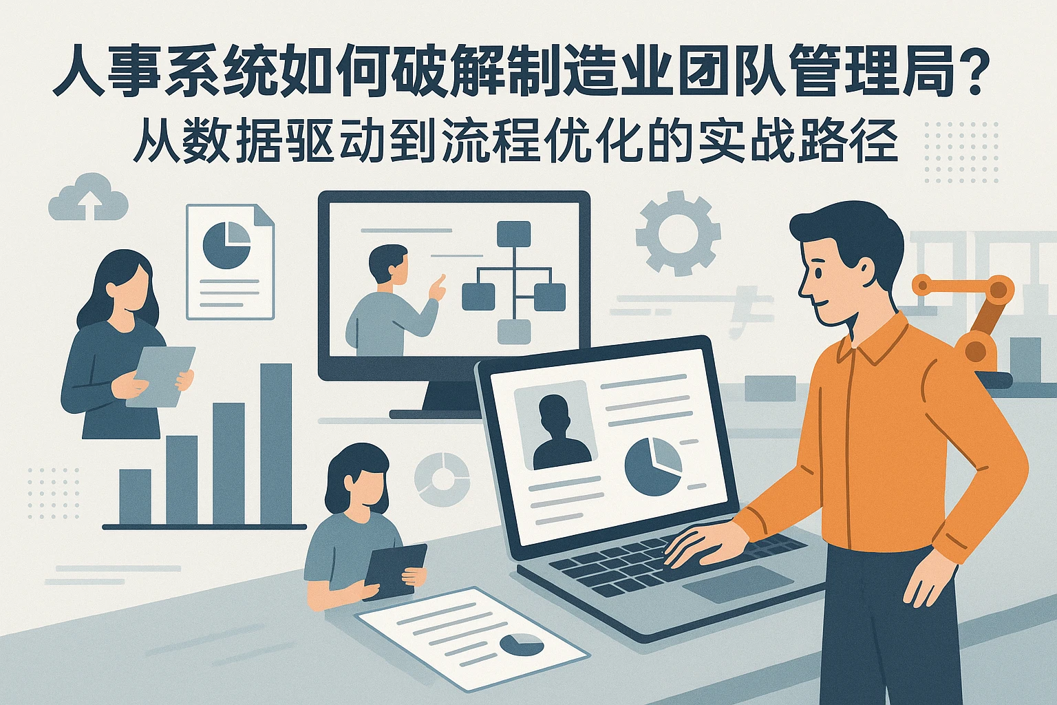 人事系统如何破解制造业团队管理困局？从数据驱动到流程优化的实战路径