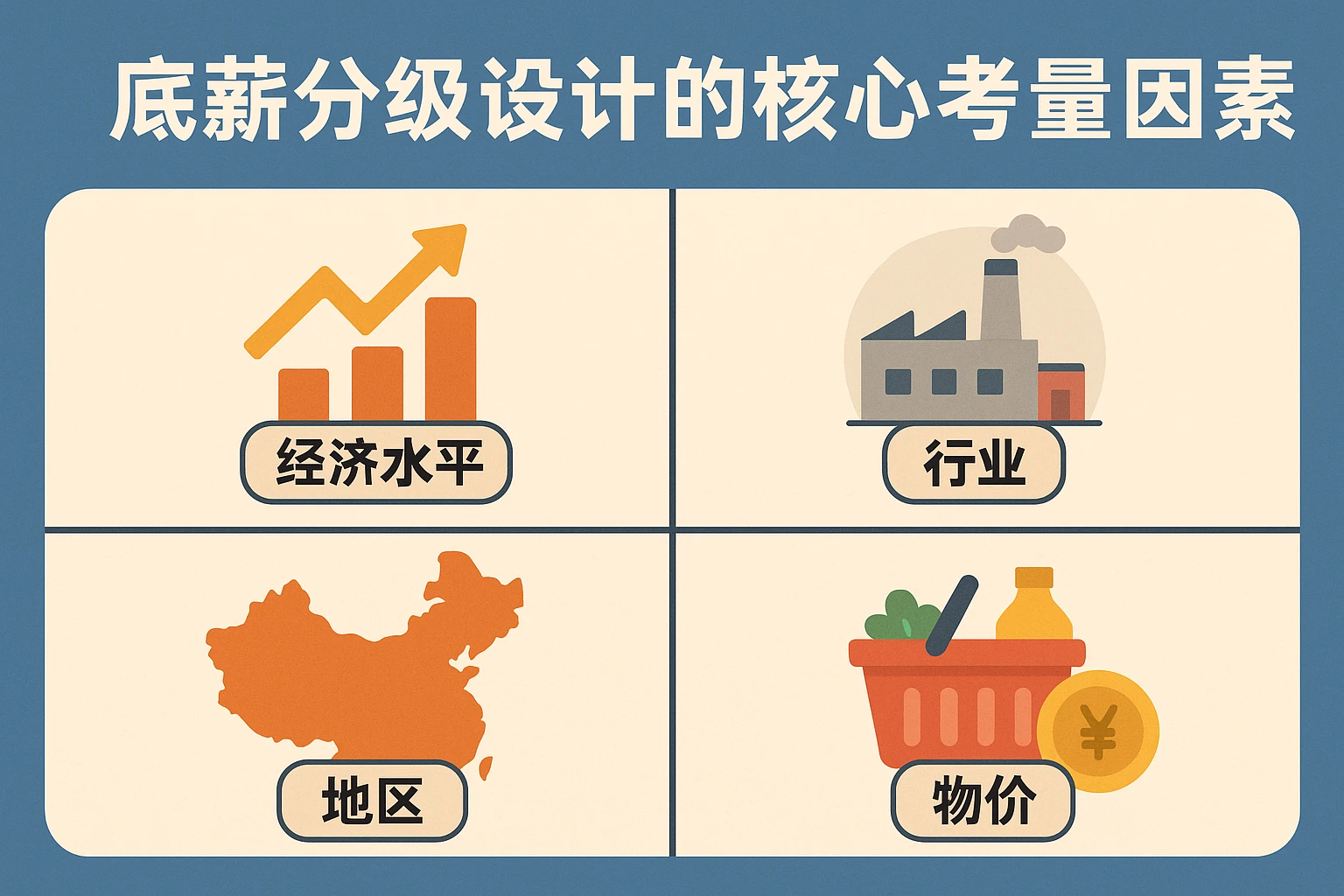 底薪分级设计的核心考量因素