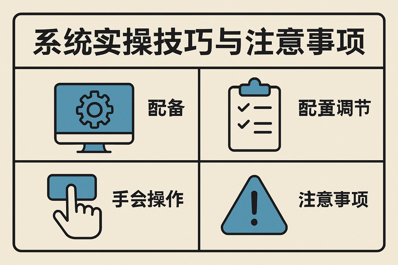 系统实操技巧与注意事项