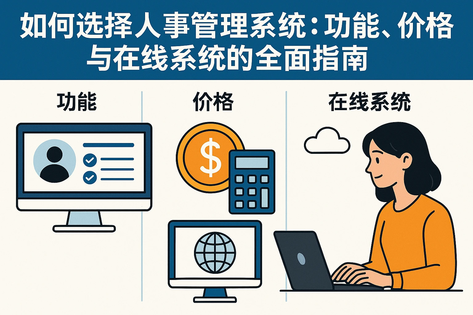 如何选择人事管理系统：功能、价格与在线系统的全面指南