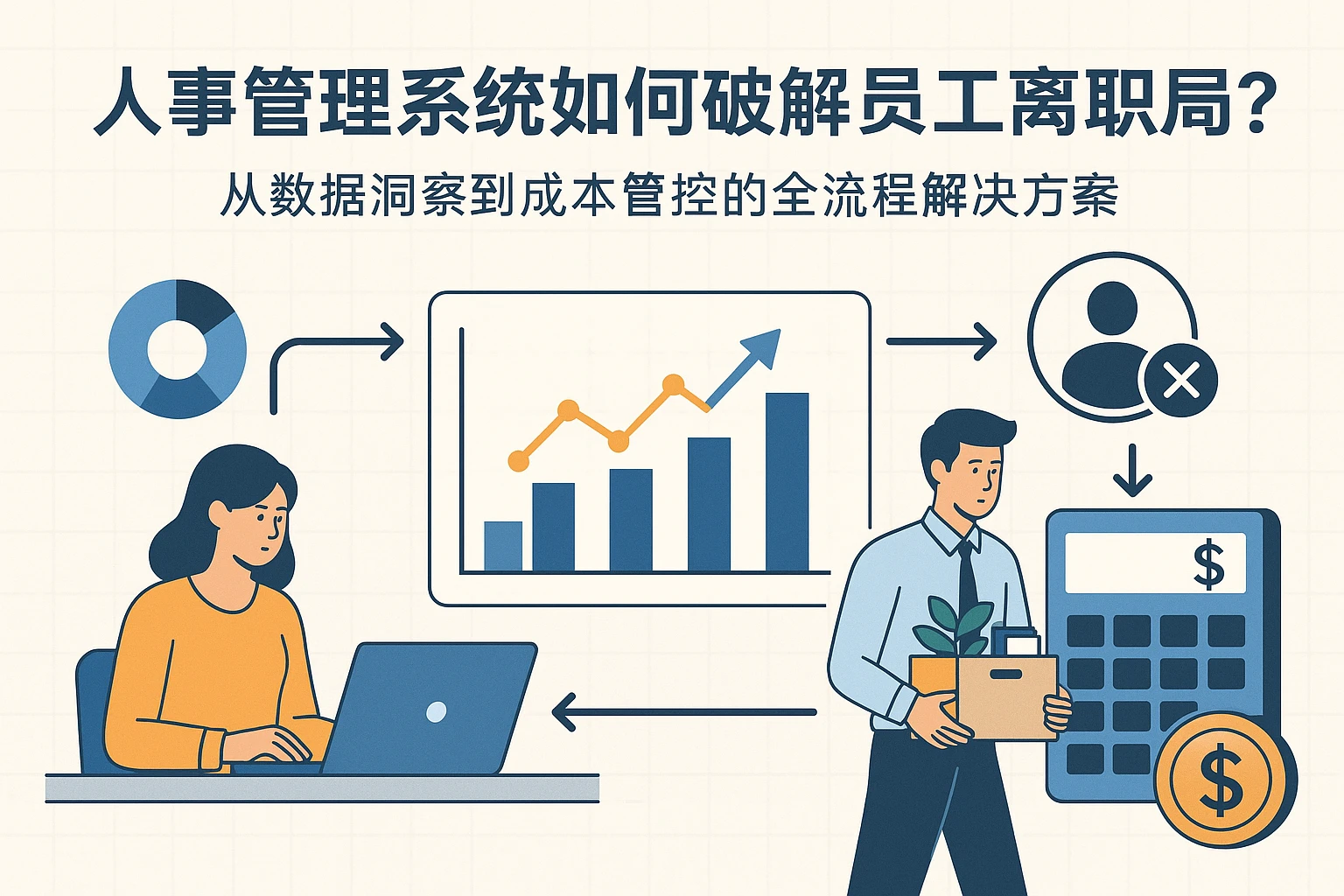 人事管理系统如何破解员工离职困局?从数据洞察到成本管控的全流程解决方案