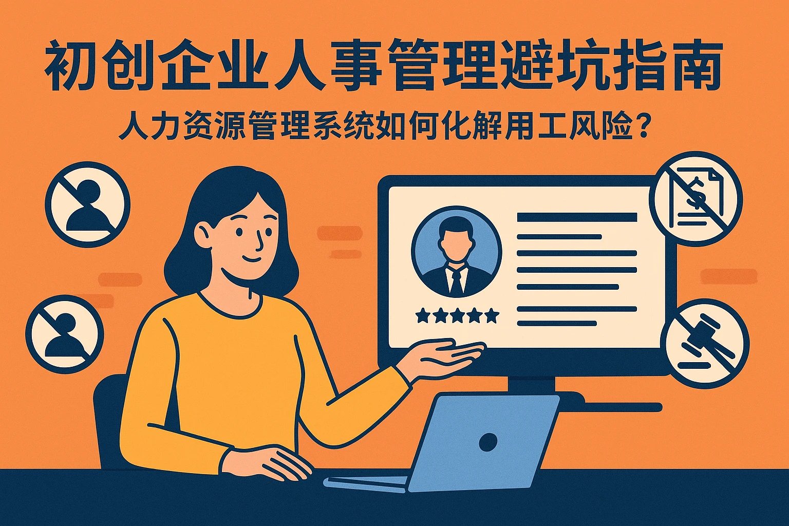 初创企业人事管理避坑指南：人力资源管理系统如何化解用工风险？
