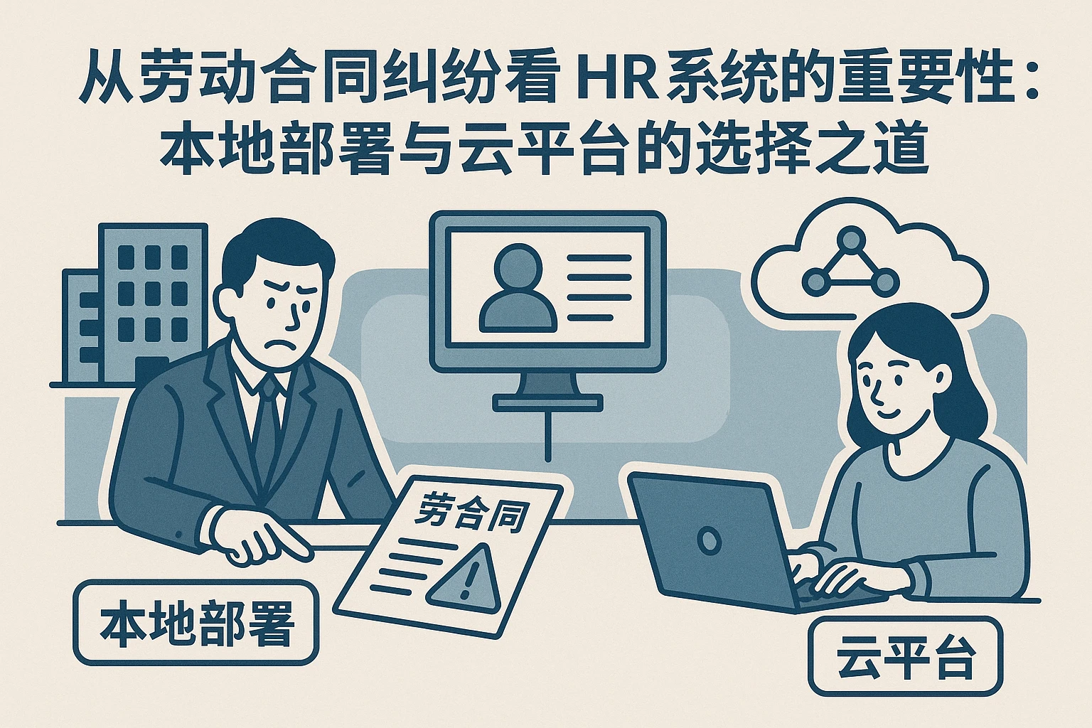 从劳动合同纠纷看HR系统的重要性：本地部署与云平台的选择之道