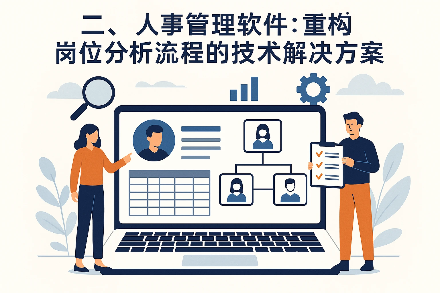 二、人事管理软件：重构岗位分析流程的技术解决方案