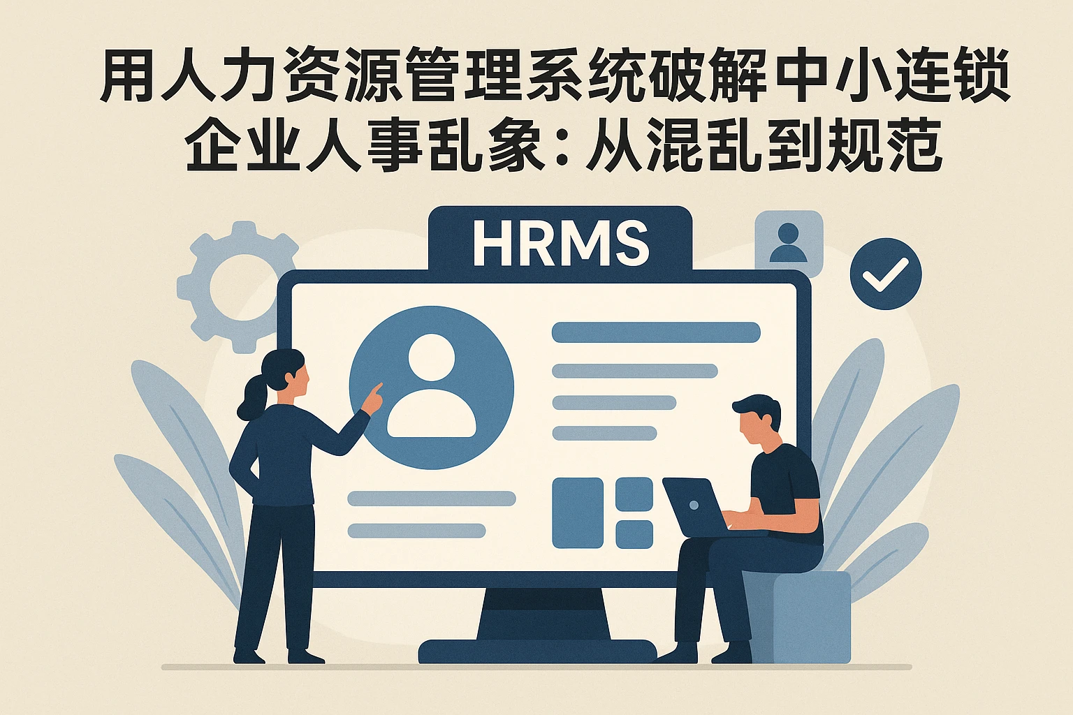 用人力资源管理系统破解中小连锁企业人事乱象:从混乱到规范的实战路径