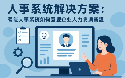 人事系统解决方案：智能人事系统如何重塑企业人力资源管理