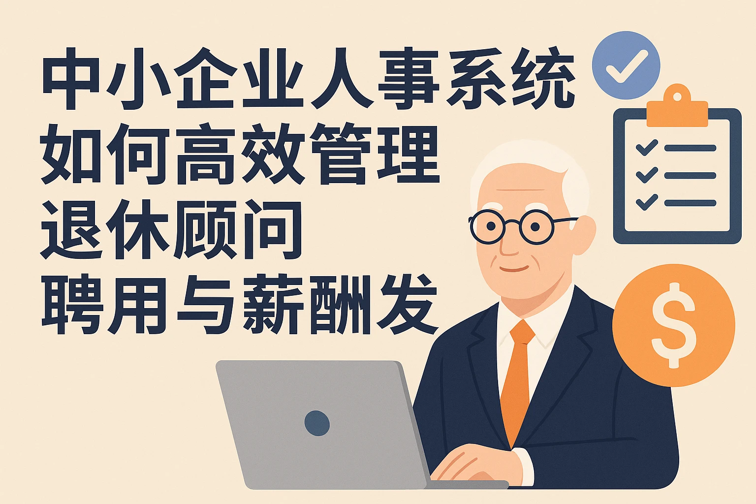 中小企业人事系统如何高效管理退休顾问聘用与薪酬发放